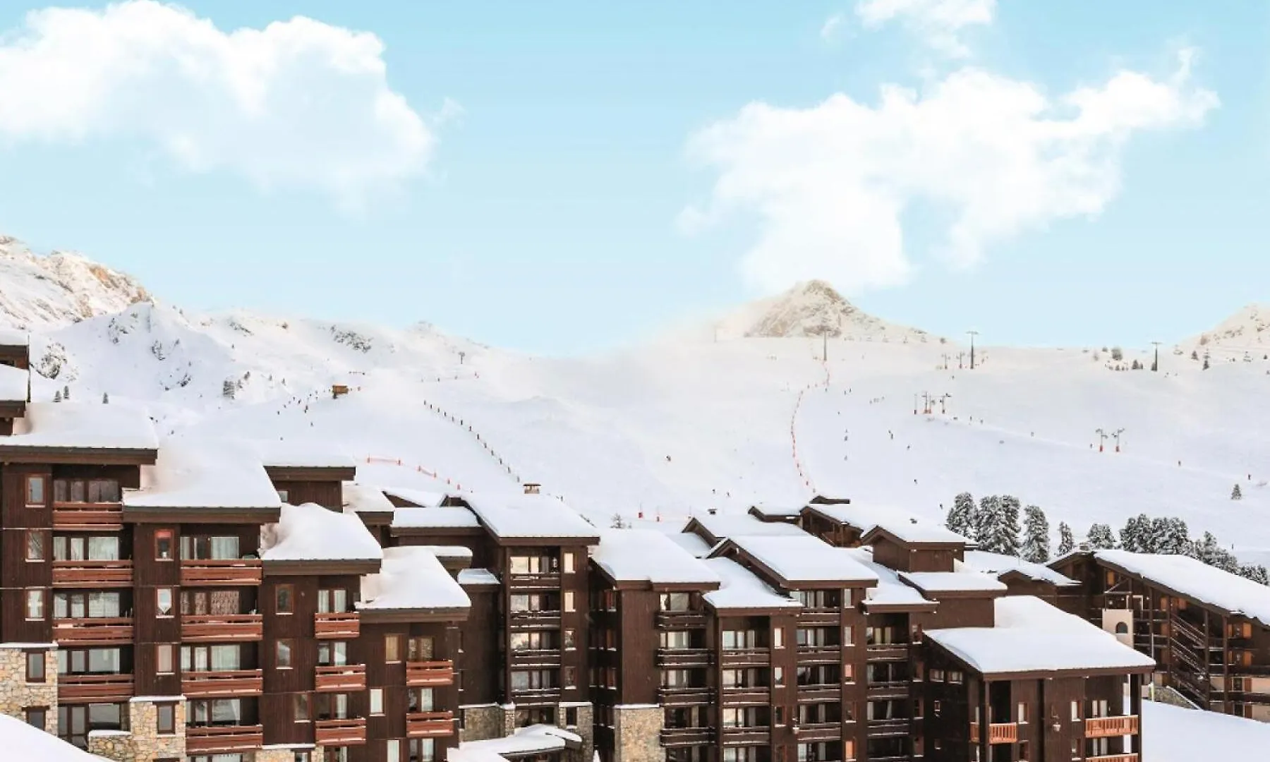 Apartment Residence Les Chalets Des Arolles - Maeva Home - Studio 4 Personnes - Confo 544 La Plagne-Tarentaise